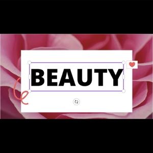 Beauty sign